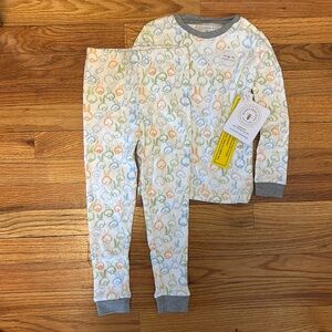 Easter Bunny Kids Pajamas in Multicolor, NWT